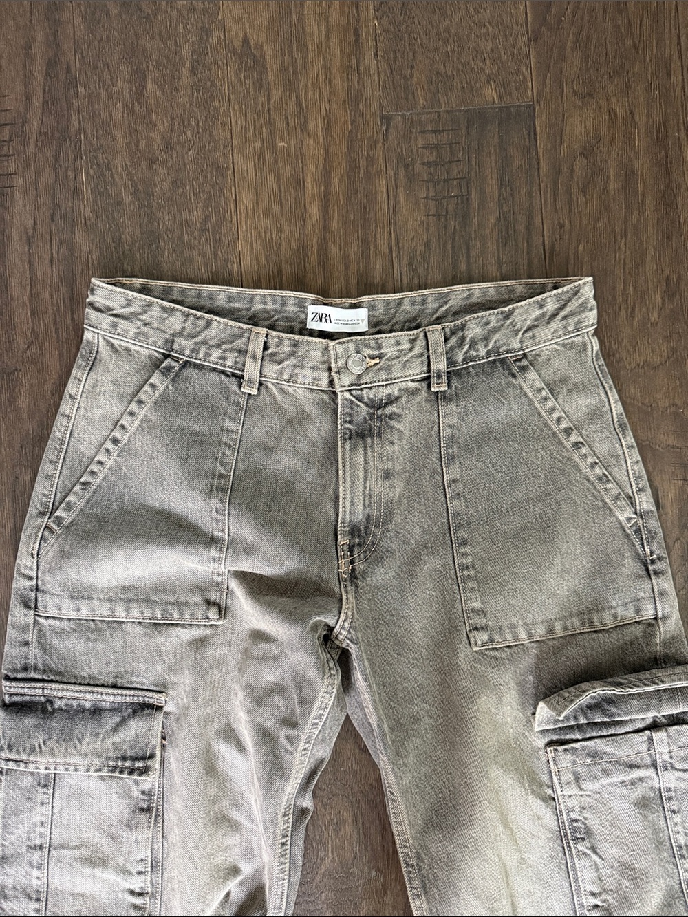 Zara Wide Leg Jeans US 8 - Picture 4 of 7